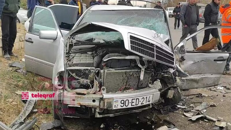 Tərtərdə yol qəzası: