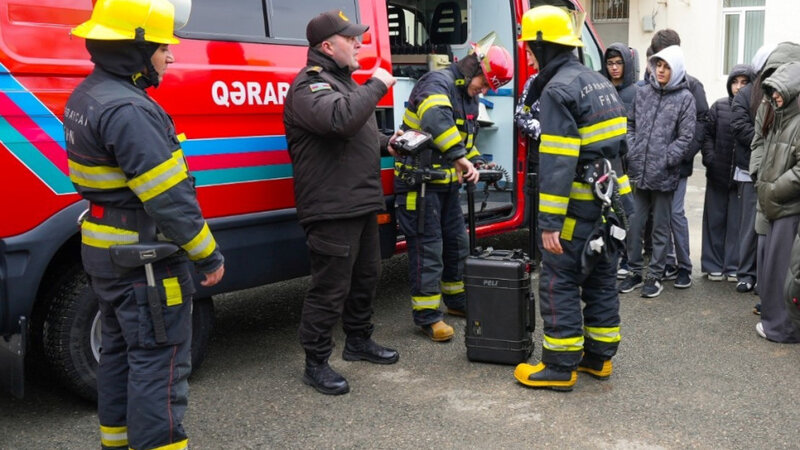 FHN-in Dövlət Yanğından Mühafizə Xidməti növbəti “açıq qapı günü” tədbiri keçirdi -
