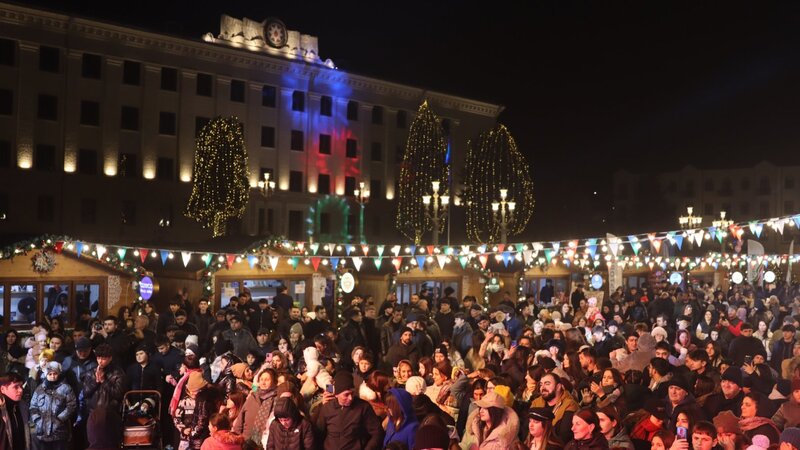 Xankəndidə bayram konserti keçirildi -