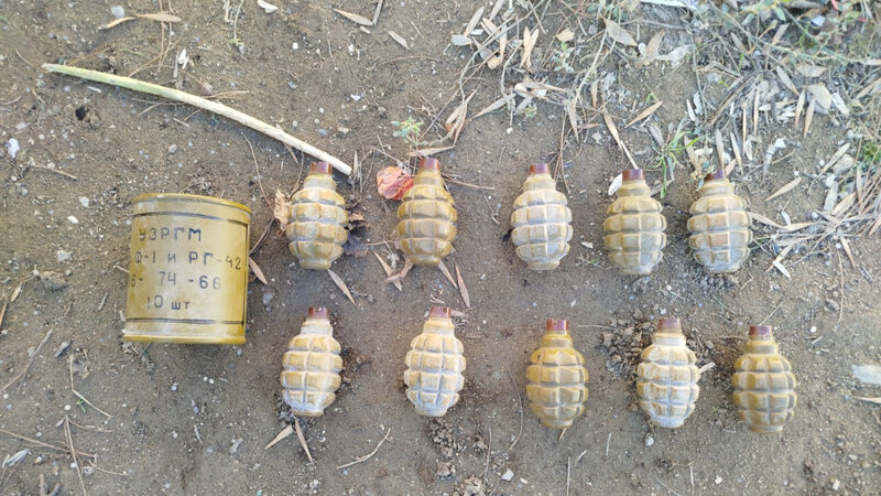 Bakıda 10 qumbara aşkarlandı -