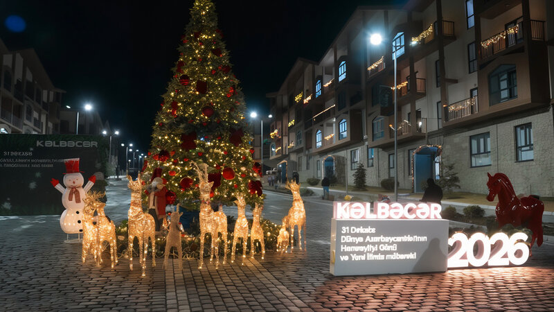 Kəlbəcər rayonunda 32 il sonra ilk dəfə Yeni il tədbiri keçirildi -