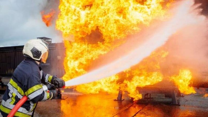 Qusarda yanğın oldu