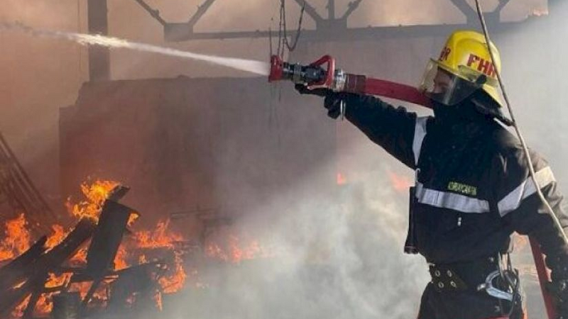 Yasamalda restoranda yanğın baş verdi