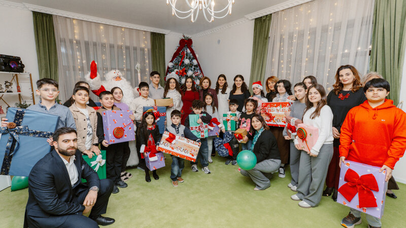 "Tut Əlimdən” Uşaqlar üçün Sosial Reabilitasiya Mərkəzində bayram şənliyi keçirildi -