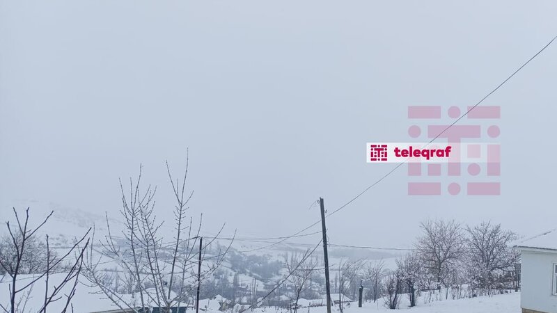 Cəlilabadın dağlıq kəndlərinə qar yağıb
