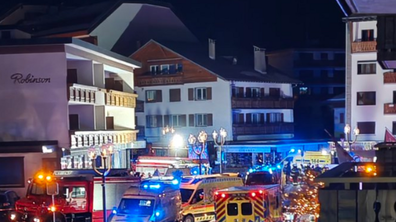 İsveçrədə barda baş verən yanğında yaralanan 80 nəfərin vəziyyəti ağırdı