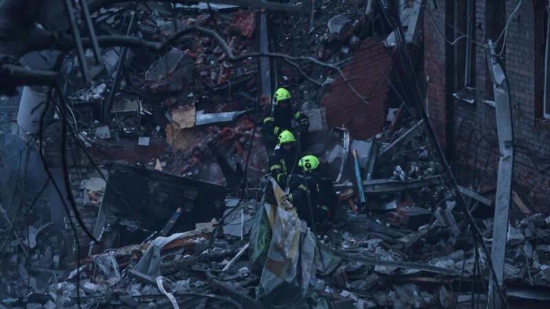 Rusiyanın Xarkova endirdiyi zərbələr nəticəsində ölənlərin sayı 30 nəfərə çatıb