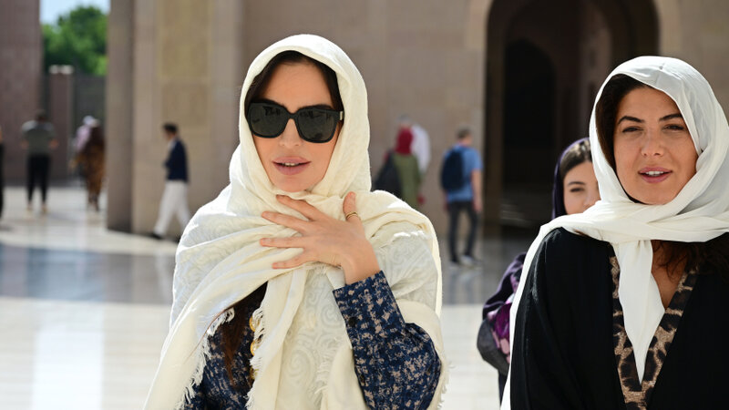 Leyla Əliyeva Maskatda Sultan Qabus Böyük Məscidini ziyarət edib