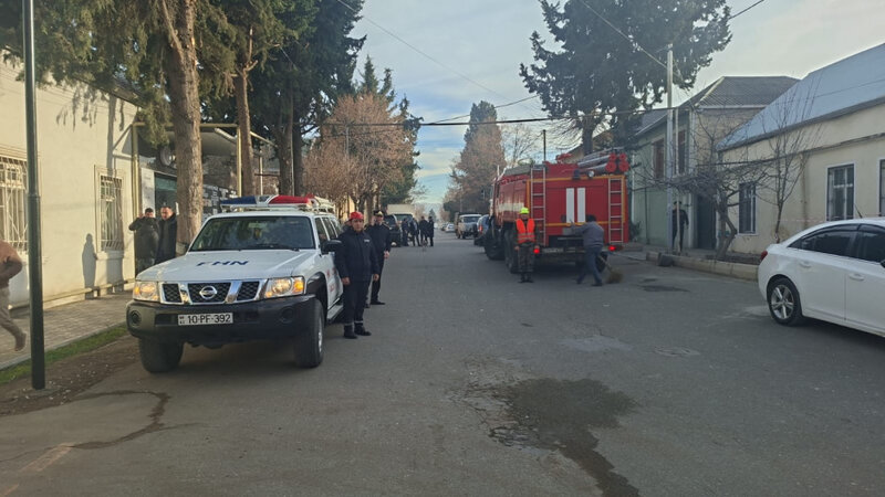 Qazaxda evdə partlayış oldu, bir nəfər xəsarət aldı -