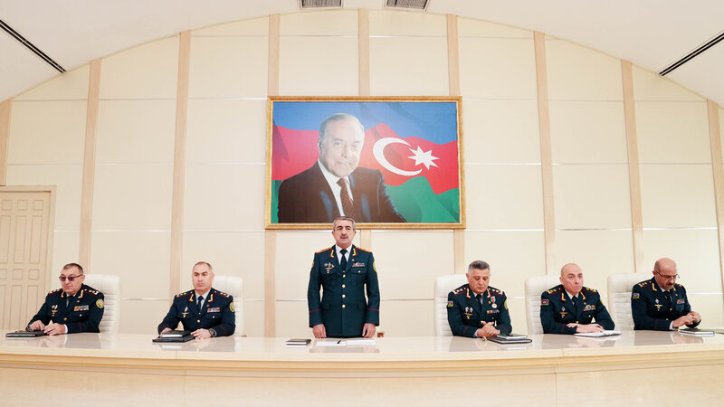 Dövlət Sərhəd Xidmətində 2025-ci ilin xidməti-döyüş fəaliyyətinin yekunları müzakirə olundu