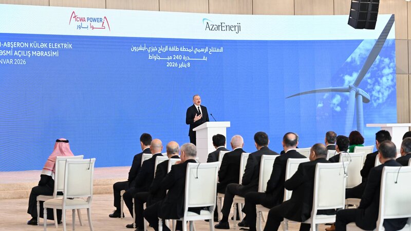 Dövlət başçısı: Son 20 ildə ölkəmizdə yaradılmış generasiya gücləri təxminən üç dəfə artıb