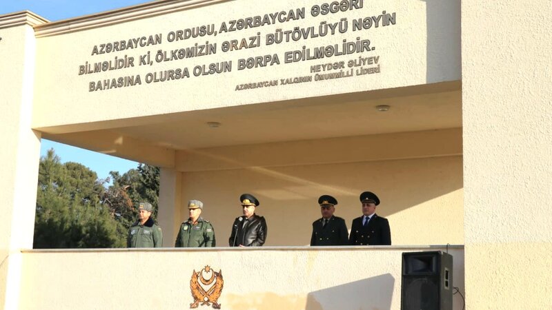 Hərbi prokuror Hərbi Hava Qüvvələrinin N saylı hərbi hissələrinin hərbi qulluqçuları ilə görüşdü -