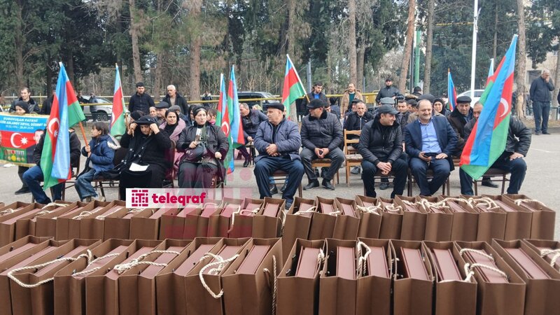 Növbəti köç karvanı Ağdərəyə çatdı -