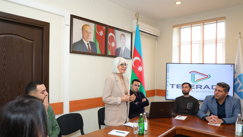 Teleradio Akademiyasında “Mediada Azərbaycan dili” mövzusunda təlimlər başlanıb