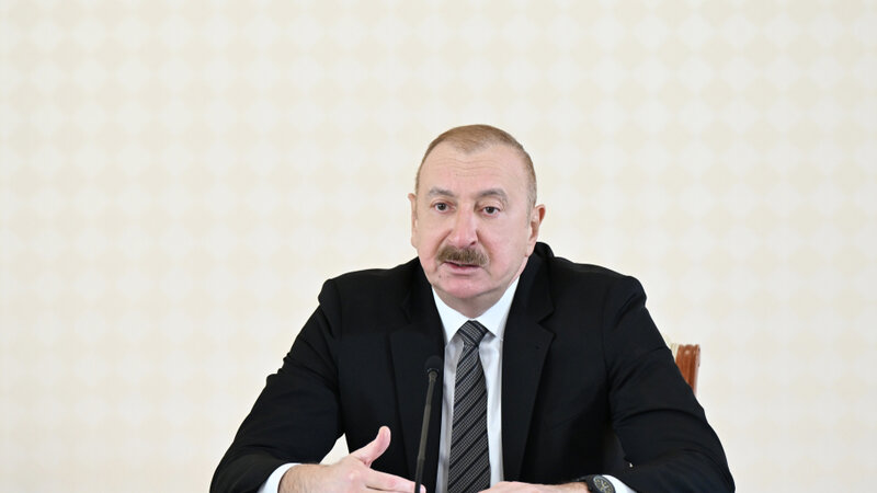 Prezident: Dənizə buraxılan sular 100 faiz təmizlənməlidir