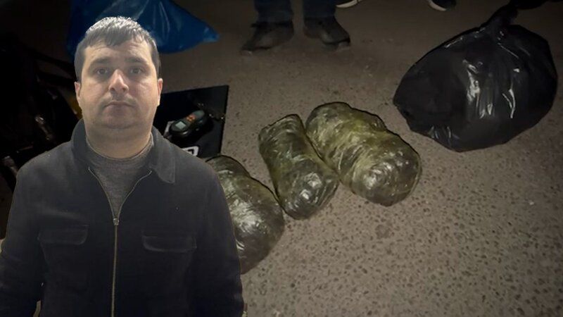 Nərimanovda 5 kiloqram narkotik vasitə aşkarlandı