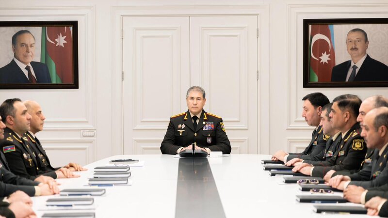 DİN-də Daxili Qoşunların 2025-ci ildə fəaliyyətinə dair müşavirə keçirilib