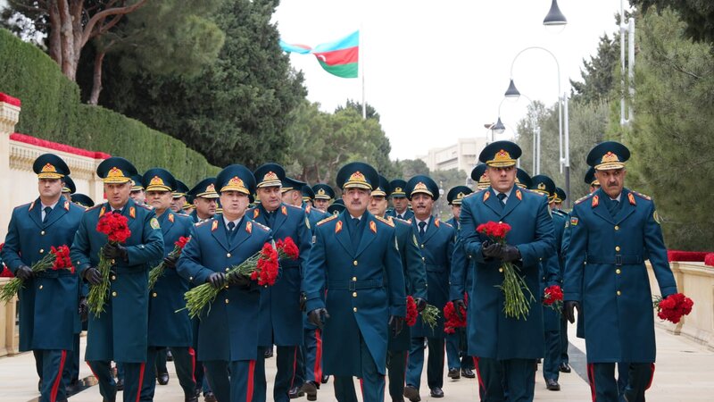 Dövlət Sərhəd Xidmətində 20 Yanvar faciəsinin 36-cı ildönümü anıldı