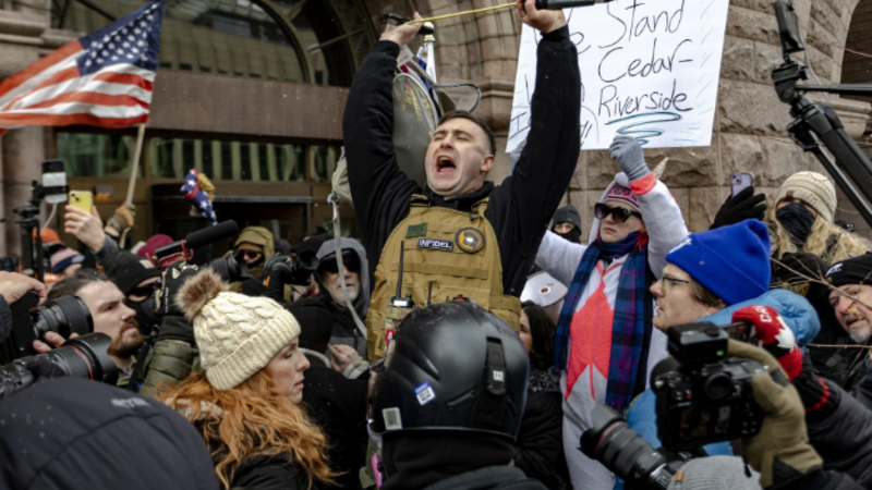 Minnesota ştatında aksiyalar davam edir-