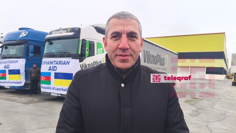 Ukraynaya humanitar yardımın yola salınması ilə bağlı nazirlik nümayəndəsi açıqlama verdi