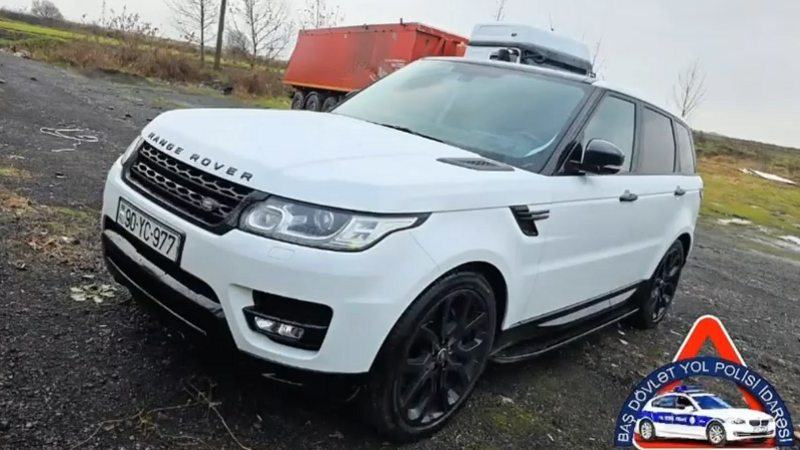 “Range Rover” ilə təhlükəli manevr edən sürücü həbs olundu -