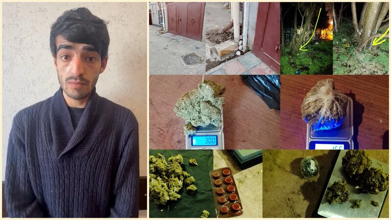 Yasamalda əməliyyat: 20 kq marixuana aşkarlandı