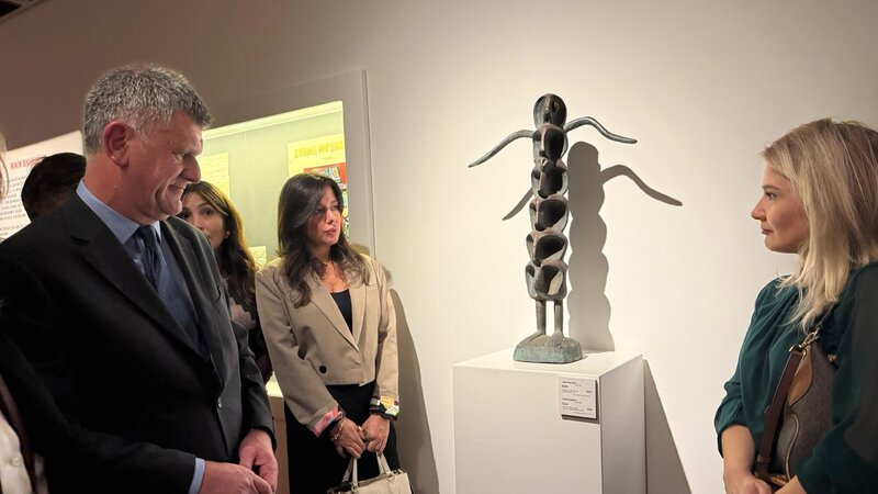 BP-nin dəstəyi ilə nonkonformist təsviri sənətinə həsr olunan muzey zalları yenilənib