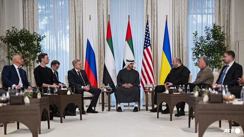 ABŞ heyəti Abu Dabidə keçirilən Rusiya-Ukrayna danışıqlarında “layiqli dözüm” nümayiş etdirir -