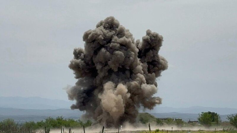 Pirəkəşkül və Ağdərədə istifadəyə yararsız döyüş sursatları məhv ediləcək -