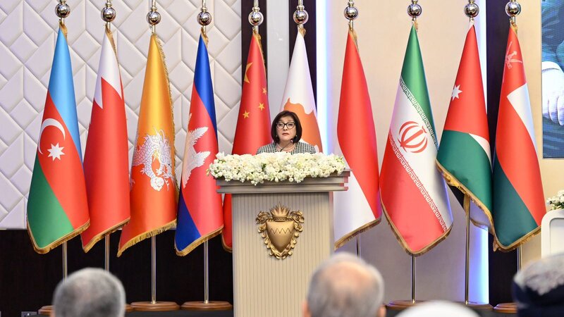 Sahibə Qafarova Asiya Parlament Assambleyasının sessiyasında çıxış etdi