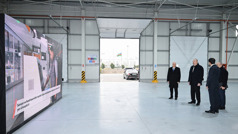 Sumqayıt Sənaye Parkında karton və qutu taralarının istehsalı müəssisəsinin açılışı oldu