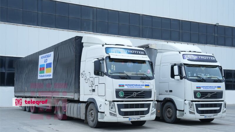 Azərbaycan Ukraynaya növbəti humanitar yardım göndərdi -