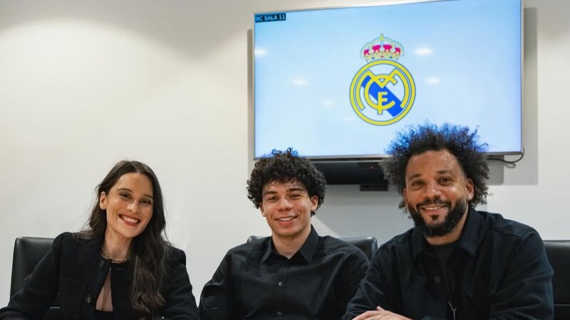 Marselonun oğlu “Real Madrid”lə ilk peşəkar müqaviləsini imzaladı