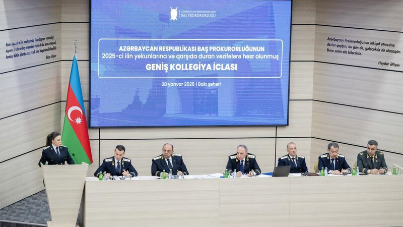 Baş Prokurorluğa daxil olan müraciətlərin sayı açıqlandı