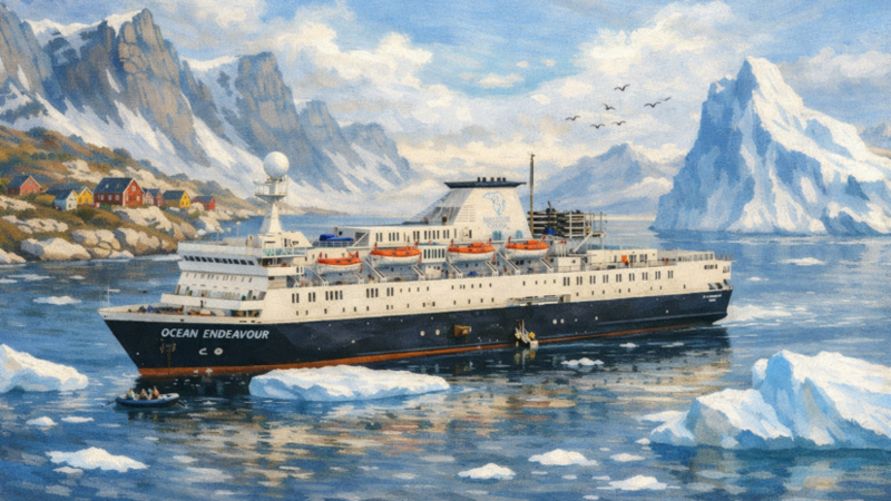 Danimarka Qrenlandiyaya sovet istehsalı gəmi göndərib