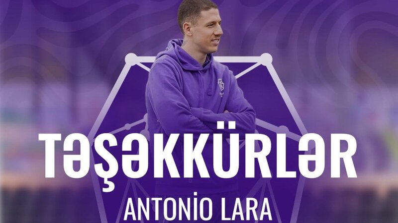 "Şamaxı" braziliyalı futbolçusunu yola saldı