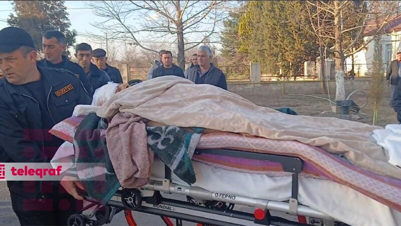 Ağdamda baltalanan qadın Mingəçevirə köçürüldü, vəziyyəti ağırdır -