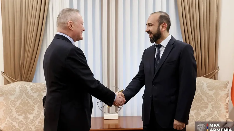 Ararat Mirzoyan Avropa Şurasının komissarı ilə sülh prosesini müzakirə etdi