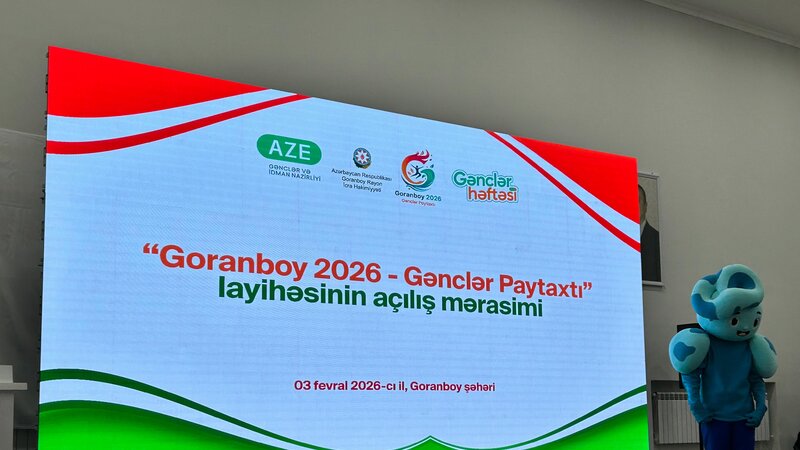 “Goranboy - Gənclər Paytaxtı 2026”nın açılış mərasimi keçirildi