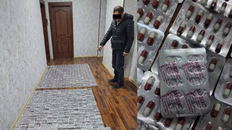 Özbəkistan-Qırğızıstan sərhədində 1,3 milyard dəyərində narkotik vasitələr müsadirə edildi