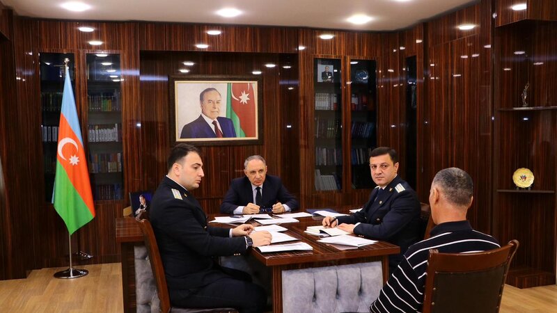 Baş prokuror İmişlidə vətəndaşları qəbul etdi -