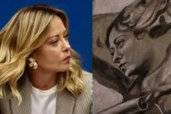 İtaliyanın Baş nazirinin mələyə bənzədilməsi dindarları qəzəbləndirdi