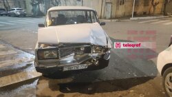 Gəncədə "Bolt"un sürücüsü qəza törətdi -