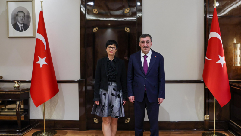 Marta Kos Türkiyədə səfərdədir