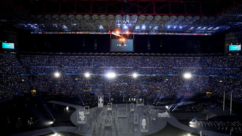 Milanda Olimpiya Oyunlarının açılış mərasimi oldu