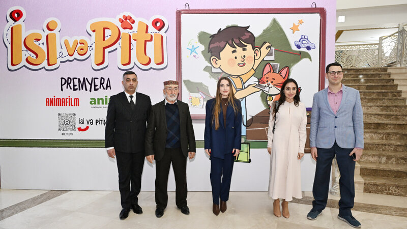 Gəncə Dövlət Milli Dram Teatrında “İsi və Piti” animasiya serialının premyerası oldu
