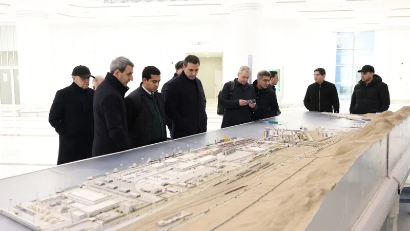 ADY sədri Türkmənbaşı Beynəlxalq Dəniz Limanında oldu -