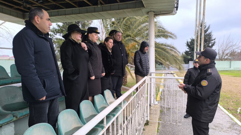 FHN yanında İctimai şura üzvləri Xüsusi Riskli Xilasetmə Xidmətində görüş keçirildi -