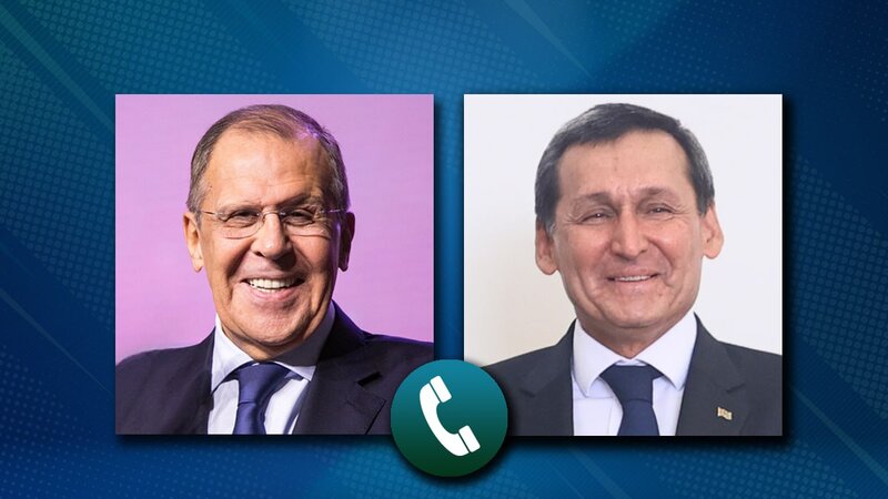 Türkmənistan və Rusiya XİN başçıları arasında telefon danışığı oldu