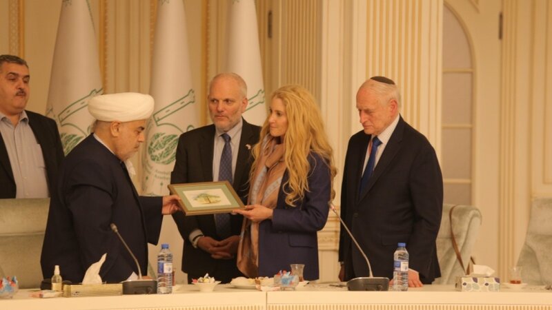 QMİ sədri ABŞ-nin Əsas Amerika Yəhudi Təşkilatlarının Prezidentləri Konfransının sədri ilə görüşüb